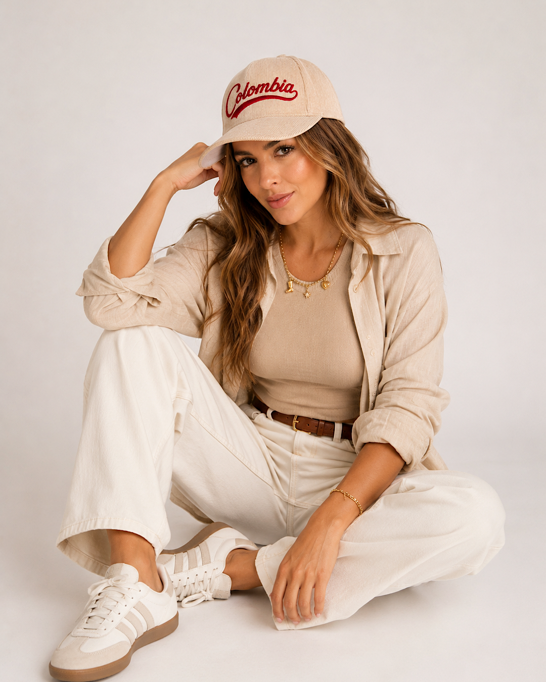 Gorra Colombia Corduroy