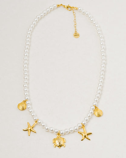 Collar Perlas Mar