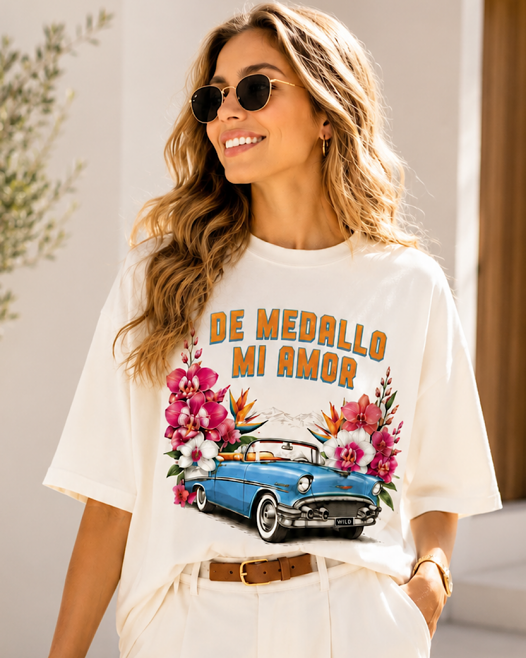 T shirt De Medallo Mi Amor