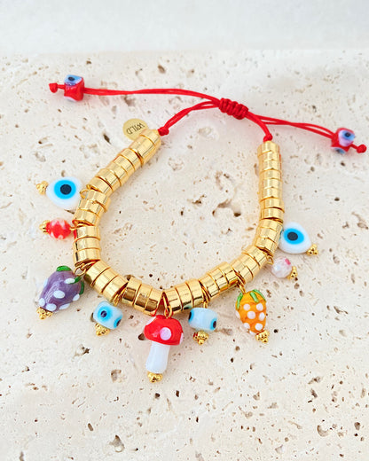 Pulsera Charms Fungy