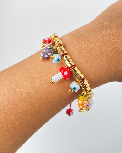 Pulsera Charms Fungy