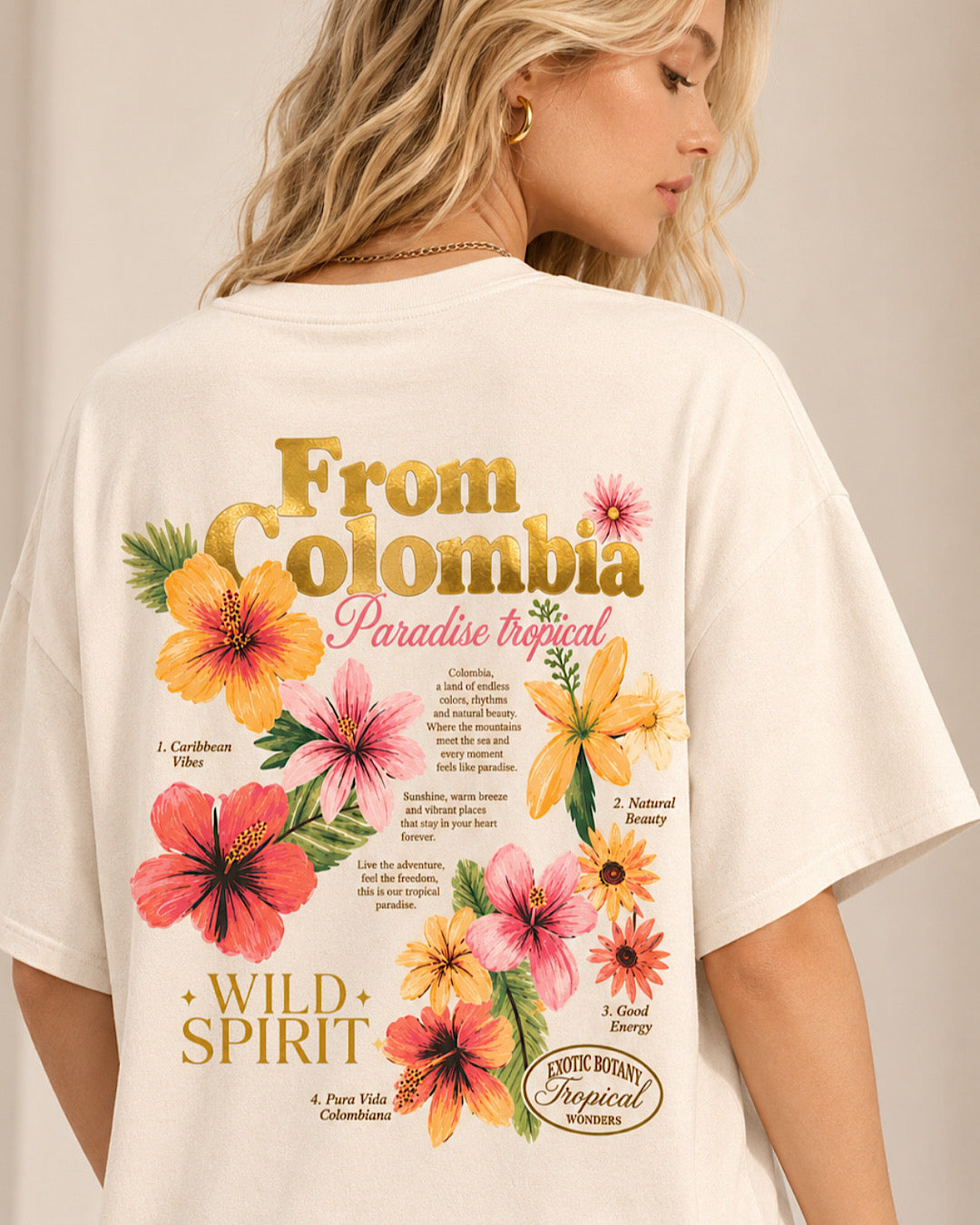 T shirt From Colombia